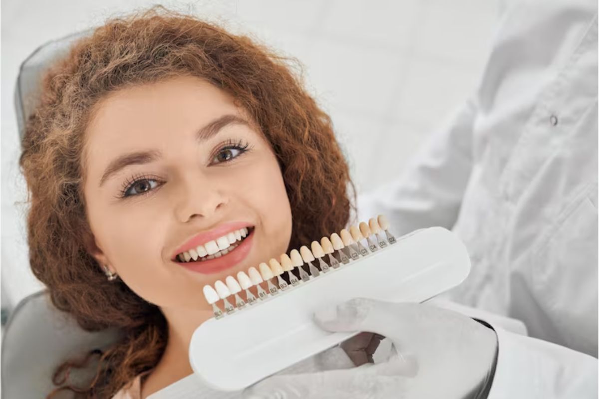 professional teeth whitening results with a brighter, whiter smile.